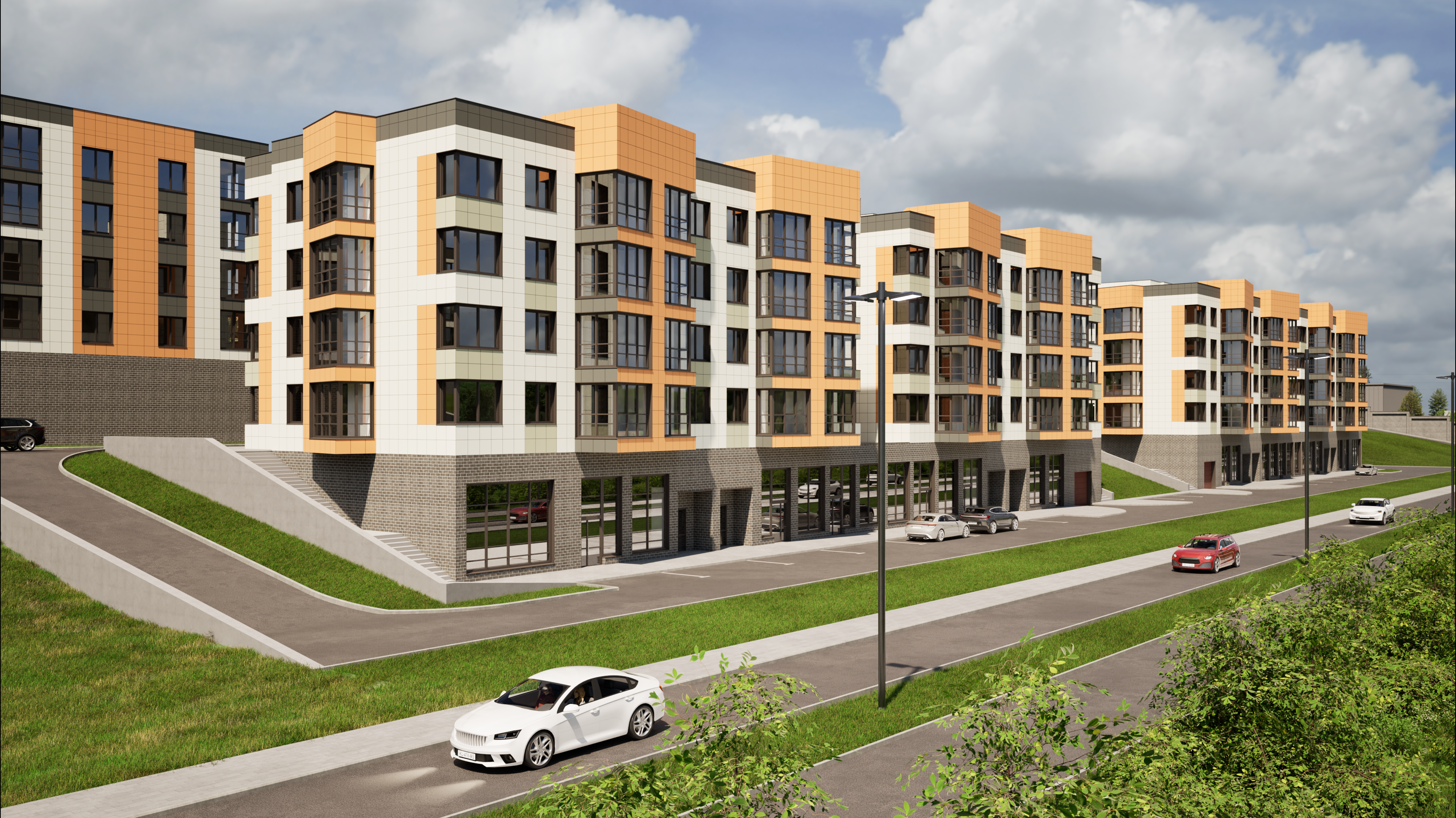 Наш жилой комплекс расположен в районе с развитой инфраструктурой. Здесь есть всё необходимое для комфортной жизни: магазины, школы, детские сады, поликлиники и многое другое.